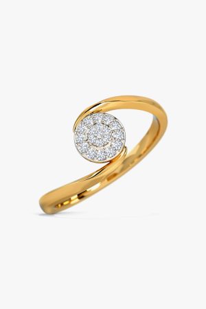 Round Brilliant Cut Halo Engagement Ring Adele