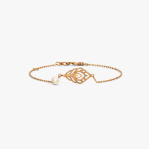 Bracelets Hollow Leaf Chain Bracelet