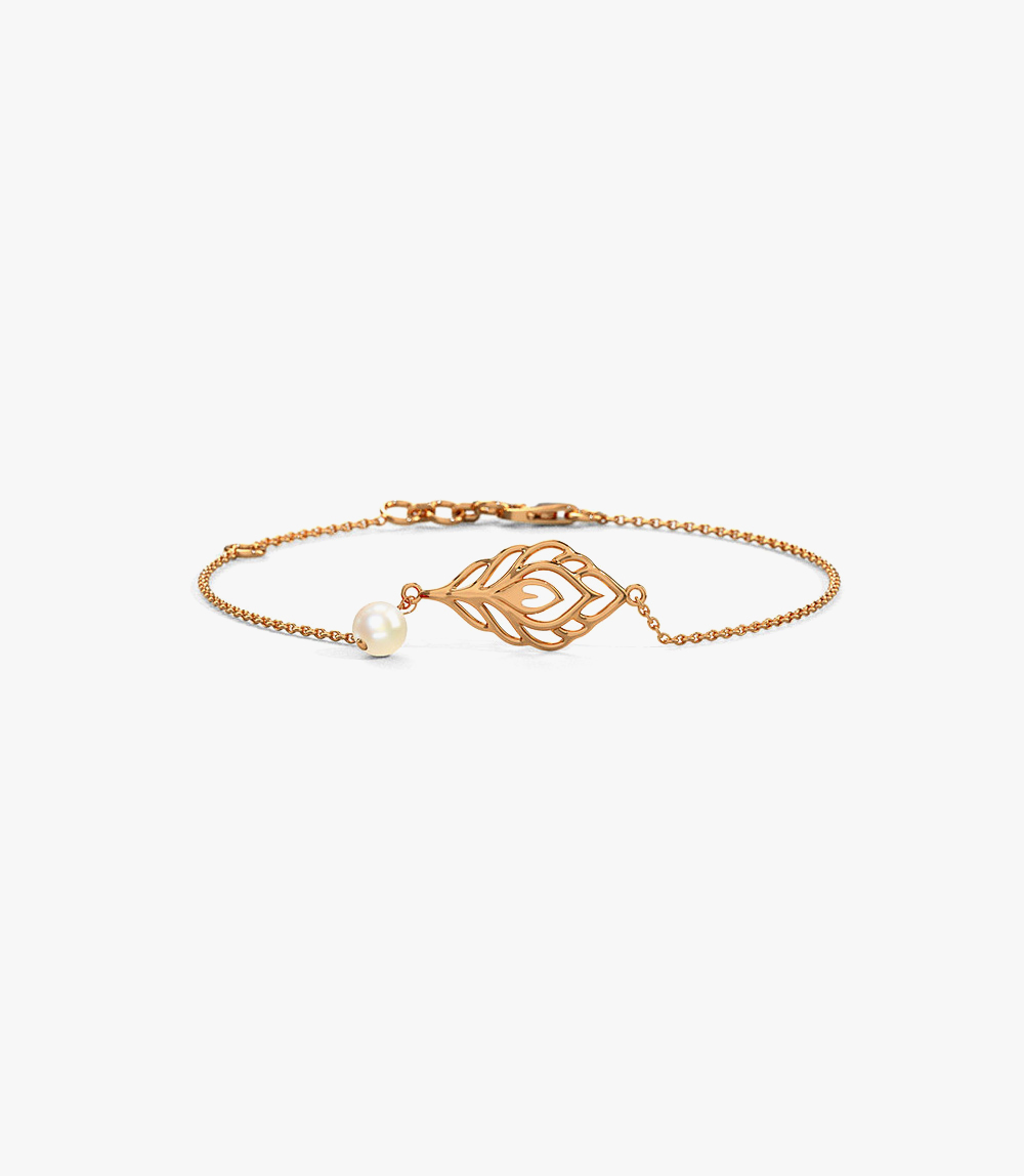 Bracelets Hollow Leaf Chain Bracelet