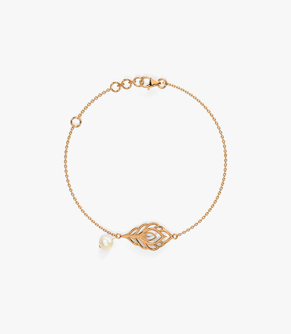 Bracelets Hollow Leaf Chain Bracelet - Image 2