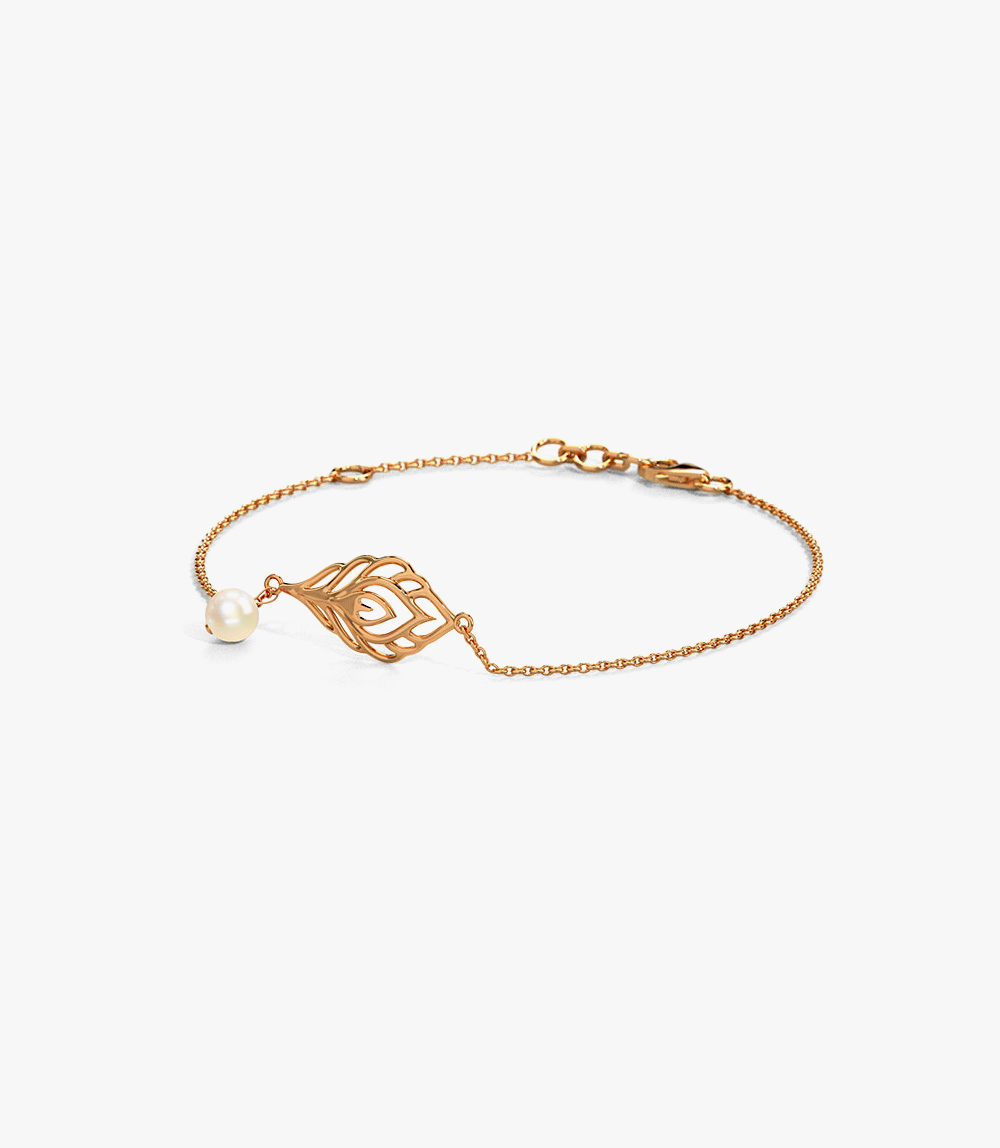 Bracelets Hollow Leaf Chain Bracelet - Image 4